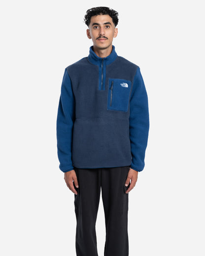 Polaire à Col Zippé Yumiori Bleue